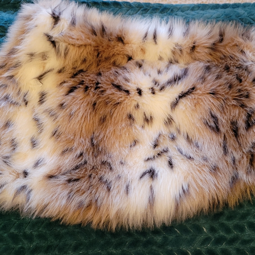 Faux Fur Cape